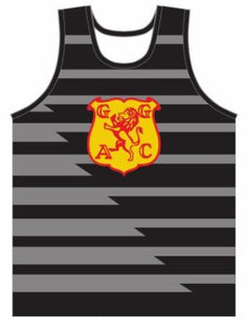 Black Gameday Training Singlet - Kids